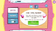 Friends invite