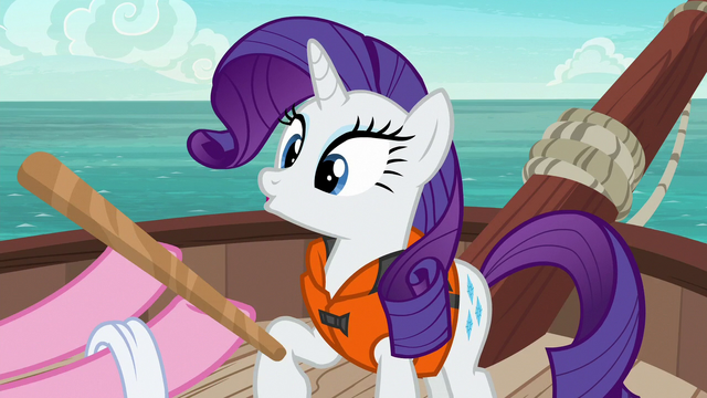 File:Pinkie offers pinata stick to Rarity in Rarity's story S6E22.png