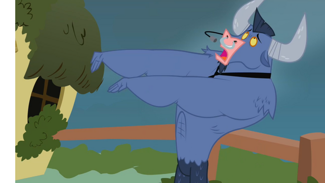 File:Iron Will gives a rebuttal to Fluttershy' statement S2E19.png