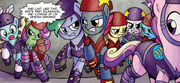 Friends Forever issue 13 Manehattan Manglers and Fillydelphia Phracturers