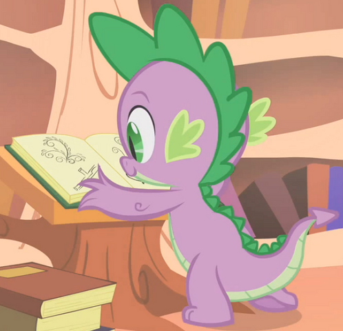 Datei:Spike liest.png