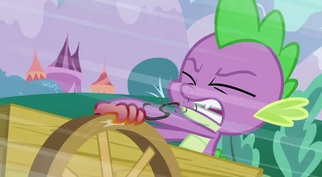 File:Spike trying to stop wagon S3E09.png