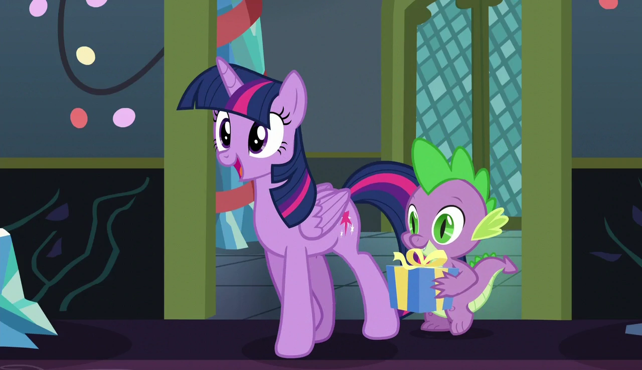 Image - Twilight and Spike approach Starlight Glimmer S6E8.png | My