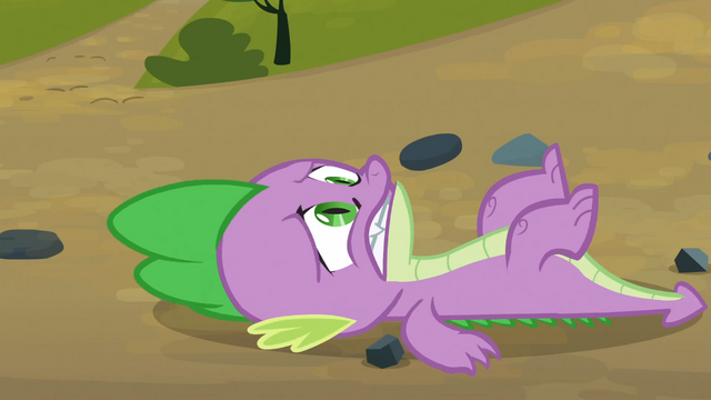 File:Spike lying on the floor S3E09.png