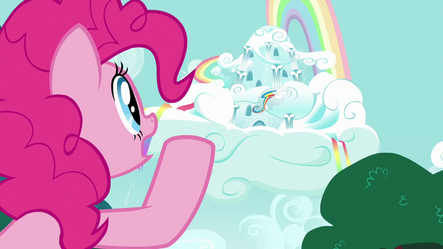 File:Pinkie Pie calling out to Rainbow Dash S6E15.png