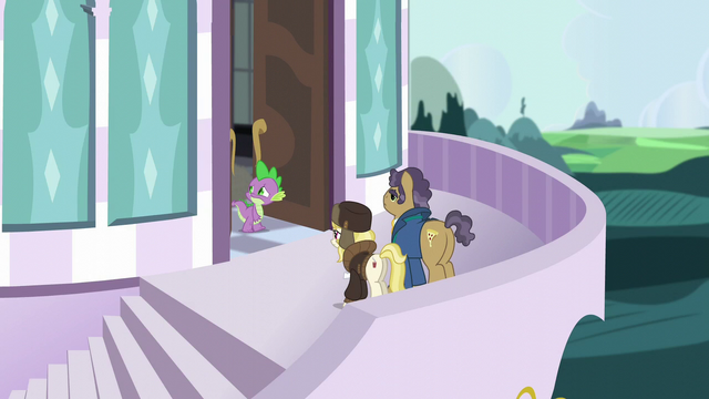 File:Spike rejoins the delegates outside S5E10.png