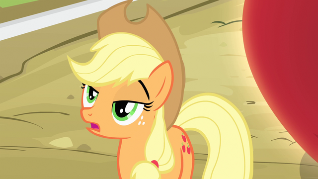 File:Applejack 'Yeah right' S4E7.png