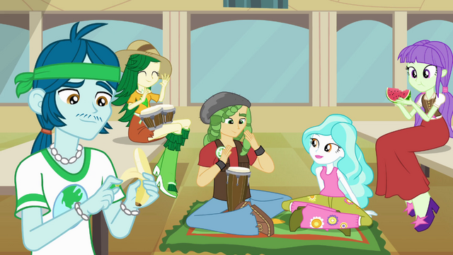File:Canterlot High School eco kids EG.png