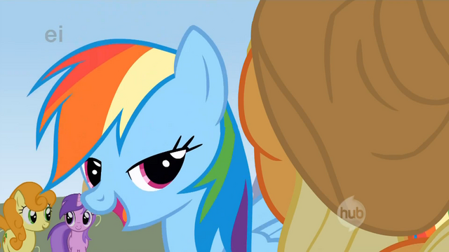 File:Rainbow Dash says yeah yeah S1E13.png