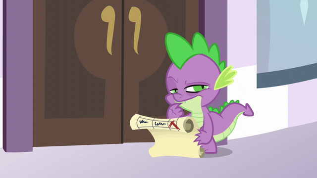 File:Spike thinking slyly S5E10.png
