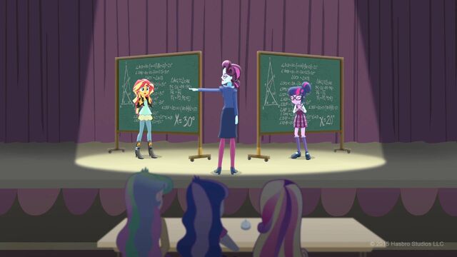 File:Sunset Shimmer, Principal Cinch and Sci-Twi Shout Kids.jpg
