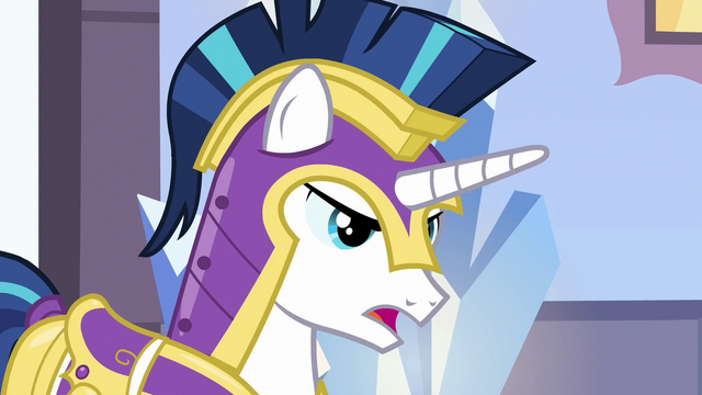 File:Shining Armor "Queen Chrysalis kidnapped Cadance" S6E16.png