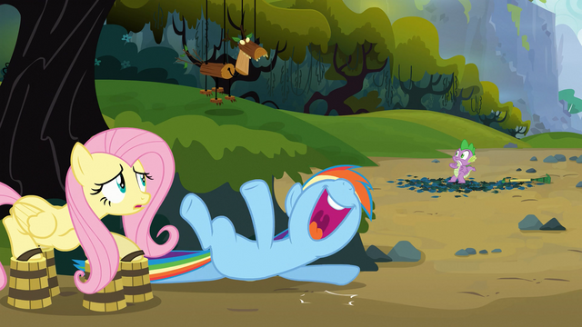 File:Rainbow Dash laughing S03E09.png