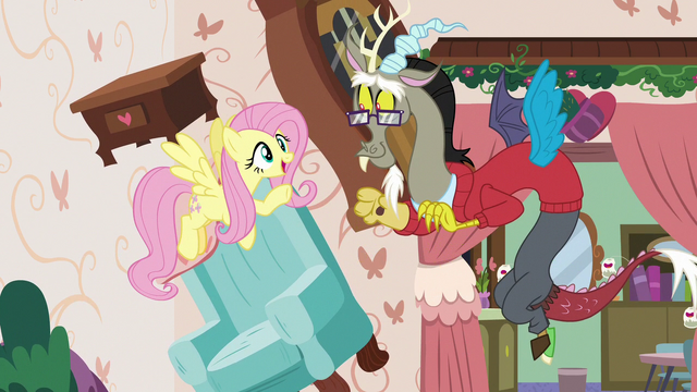File:Fluttershy "what's discord without a little chaos?" S7E12.png