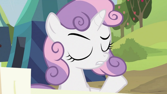 File:Sweetie Belle imitating Rarity S2E05.png