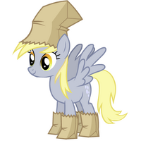 Derpy Papiertuetenkostuem.png