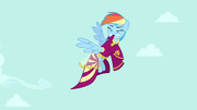 Rainbow Dash tentando tirar o vestido T4E23.png