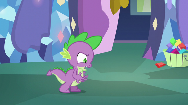 File:Spike 'if Fluttershy says tortoises hibernate' S5E5.png