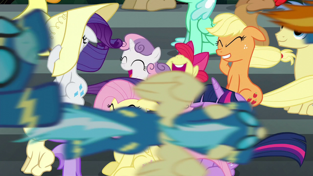 File:The Wonderbolts fly past the crowd S6E7.png