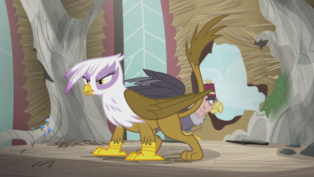 File:Gilda "Do we look sad to you?" S5E8.png