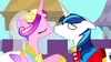 Cadance and Shining Armor post wedding kiss S2E26.png