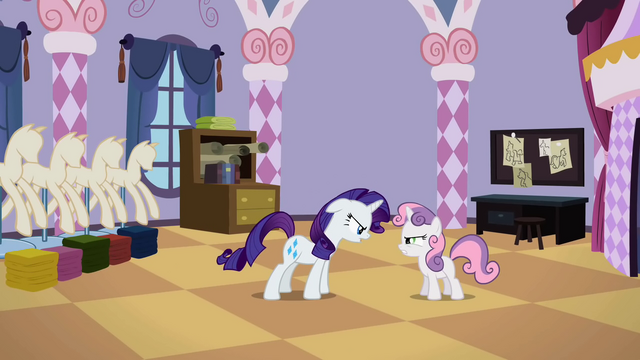 File:Rarity and Sweetie Belle angry at each other S2E05.png