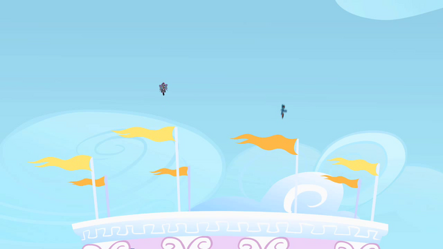 File:Rarity and Rainbow Dash flying into the sky S1E16.png