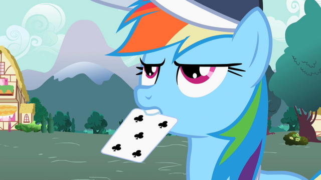 File:Rainbow Dash with card S2E07.png