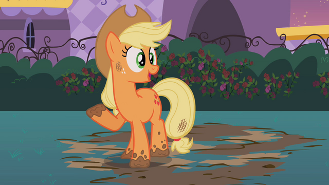 File:Applejack in mud S2E9.png