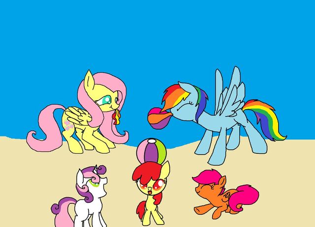 File:FANMADE At the beach 2.jpg
