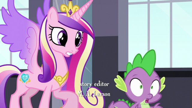 File:Princess Cadance "Spike, we need you!".png