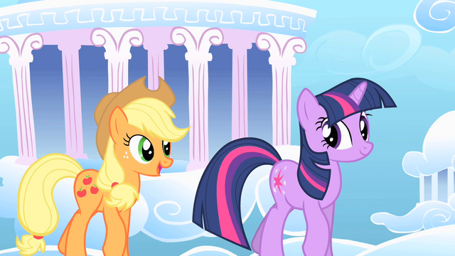 File:Applejack and Twilight1 S01E16.png