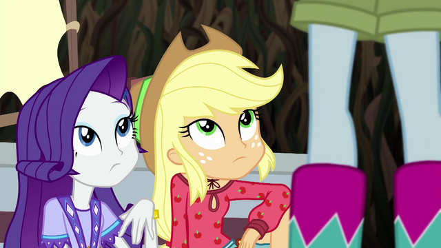 File:Rarity and AJ look up at Rainbow EG4.png