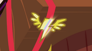 Wonderbolt pin with rainbow glow S4E10.png