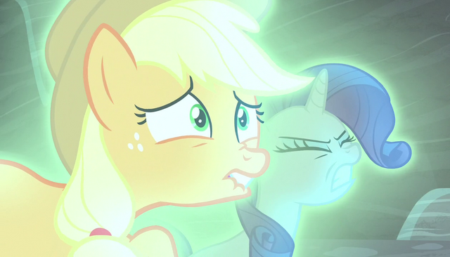 File:Applejack and Rarity in agony S5E1.png