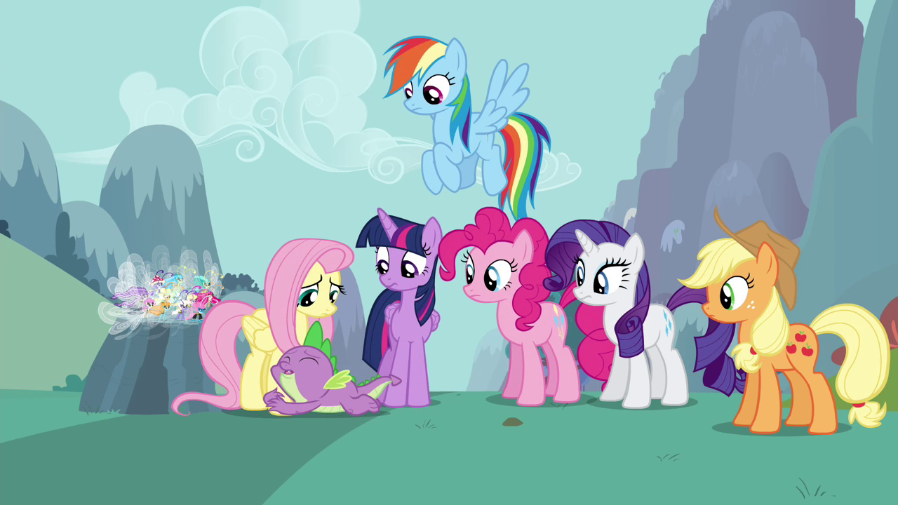 Image - Spike apologizing to Fluttershy S4E16.png | My Little Pony ...