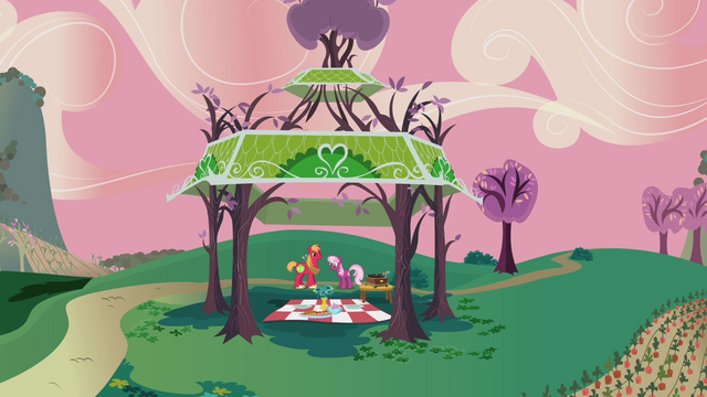 File:Big Mac Cheerilee gazebo farway shot S2E17.png