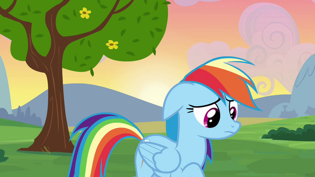 File:Rainbow Dash wondering what to do S2E16.png