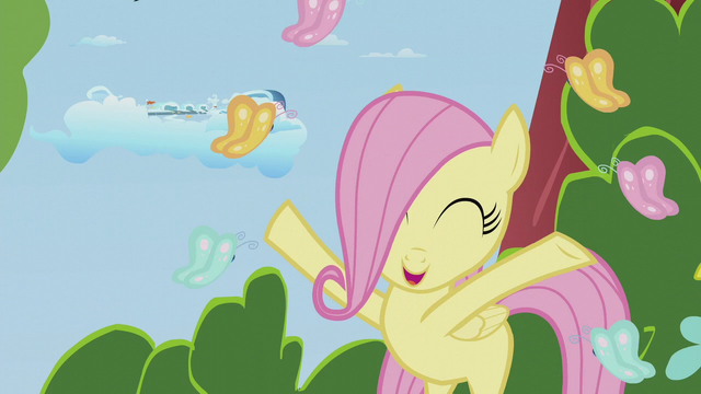 File:Filly Fluttershy frolicking with butterflies S5E25.png