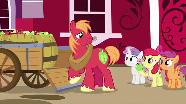File:Apple Bloom giving dropped apple to Big Mac S7E8.png