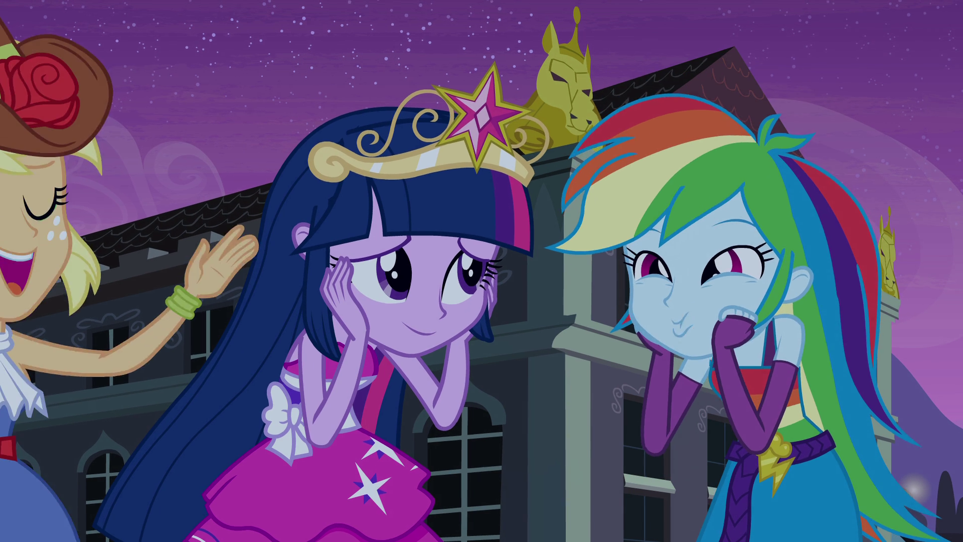 Image - Rainbow Dash "so awesome" face EG.png  My Little 