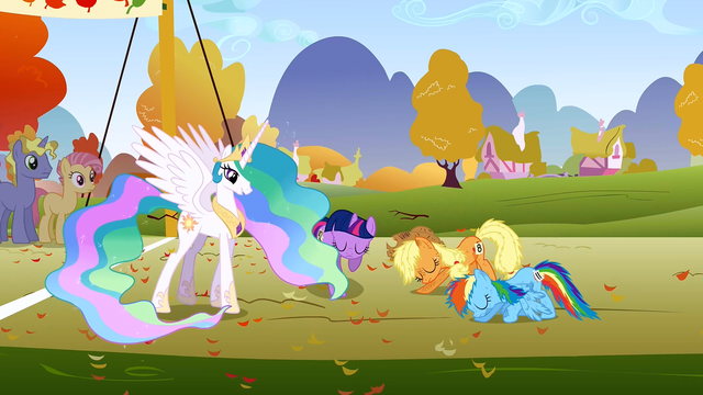 File:Celestia greeting herself S1E13.png