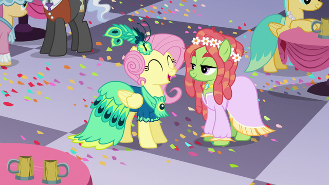 File:Fluttershy calling Tree Hugger funny S5E7.png