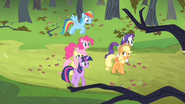 File:Mane 6 walking S4E07.png