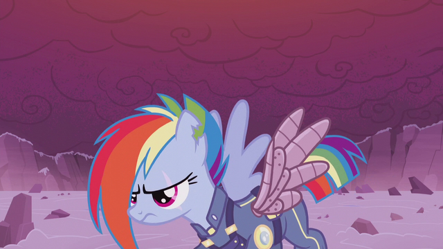 File:Rainbow Dash about to return to battle S5E25.png