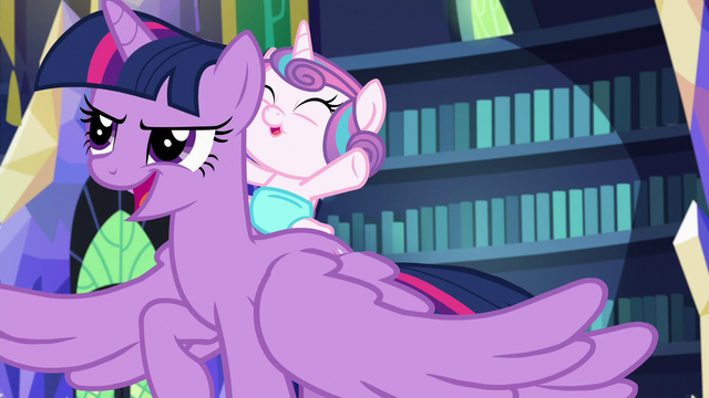 File:Twilight takes flight with Flurry on her back S7E3.png