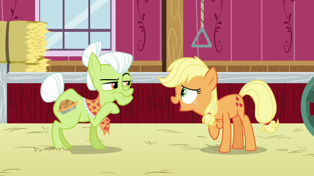 File:Young Applejack "it would go faster" S6E23.png