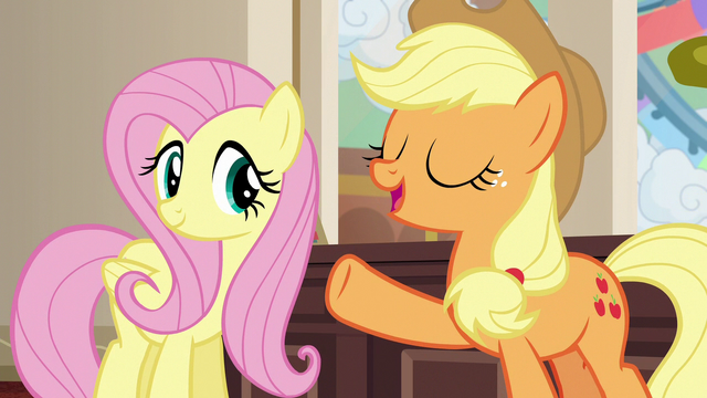 File:Applejack "Gladmane has left the buildin'!" S6E20.png