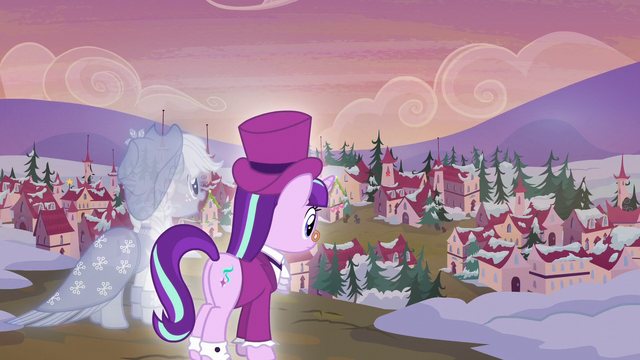 File:Snowfall and Spirit arrive in a small village S6E8.png