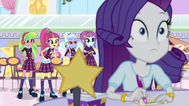 File:The Shadowbolts appear behind Rarity EGS1.png